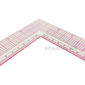 Thước Nhựa Hình Chữ L Cho Khu Vực May Vá/Thiết Kế Thời Trang 8 ''& <span class=keywords><strong>16</strong></span> <span class=keywords><strong>CM</strong></span> Thước Kẻ Hình Chữ L Linh Hoạt #5808 - Product Image 5