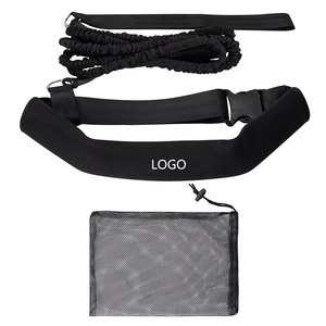 Conjunto de cinturón de entrenamiento de natación con cuerda de resistencia, bolsa de malla de nailon, equipo de fitness portátil para todas las edades - Product Image 1