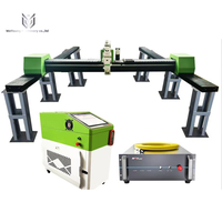 Machine de découpe laser à fibre CNC portable 3 axes haute précision 1500W-6000W pour acier inoxydable, acier au carbone, tôle, AI BMP