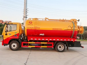 Camión de Succión de Aguas Residuales Dongfeng 4X2 de Alta Eficiencia para Tratamiento de Aguas Residuales - Product Image 4