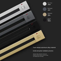 Soket rel Multi pintar, jalur daya LED USB soket dinding perak/abu-abu/emas/hitam dinilai untuk permukaan Inggris/EU/AS