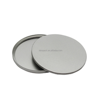 Boîtier en fer blanc personnalisé imprimé de haute qualité pour CD, D123x10mm, impression offset 4 couleurs CMYK, support pour 1 DVD, emballage artisanal