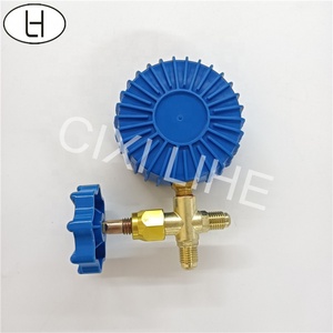 เกจวัดแรงดันเดี่ยวแบบแมนิโฟลด์ขนาด 1/4 นิ้ว SAE CT-466 สำหรับน้ำยา R22/R134a/R410a ประสิทธิภาพสูง - Product Image 3