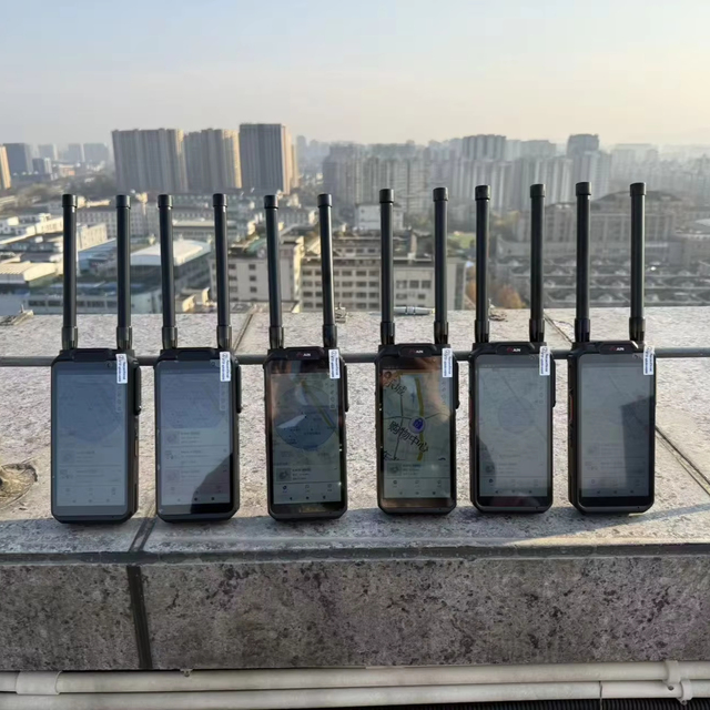 Portable Handheld Drone Detector with 3km Range & 3s Response Time Showing Drone ID SN Location Pilot Position QR Code