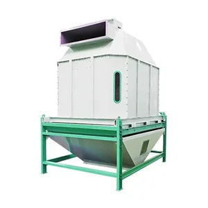 Professional manufacturer supply 3-30t/h livestock feed pellet cooler SKLN series cooling machine