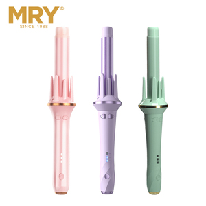 เครื่องม้วนผมไฟฟ้าแบบหมุนอัตโนมัติ MRY เซรามิก 28/32 มม. ที่ม้วนผมแบบหมุนพร้อมจอ LCD แสดงอุณหภูมิ เครื่องม้วนผมลอนอัตโนมัติ - Product Image 4