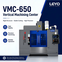 Centre d'usinage vertical VMC650 FANUC 3 axes, BT40, déplacement de 600 mm, machine de fraisage CNC robuste pour moules et pièces automobiles