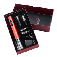 Ouvre-bouteille en métal vintage en alliage d'aluminium, tire-bouchon professionnel, ouvre-vin à batterie au lithium, ouvre-bouteille automatique
