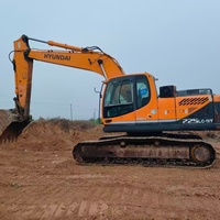 Excavatrices hydrauliques sur chenilles d'occasion Hyundai 225LC-9T de 22 tonnes, de haute qualité, à faible nombre d'heures de fonctionnement, à vendre