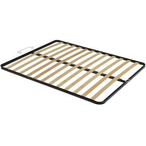 Système de <span class=keywords><strong>lattes</strong></span> de contreplaqué de bouleau de peuplier de lit de stockage démonté cadre de lit de levage cadre de canapé-lit intelligent avec boîte de stockage - Product Image 6