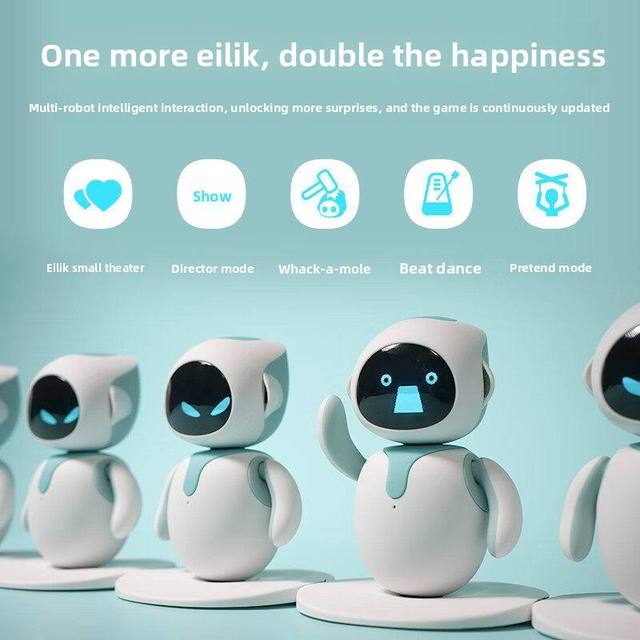 Eilik Interactive Teaching Robot for Students With Programmable Features and Voice Chat