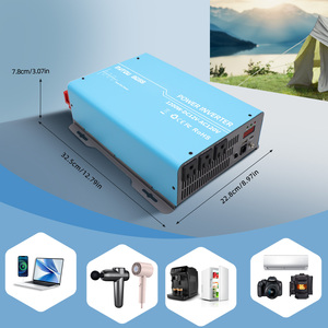 US WAREHOUSE 12v à 110v 220v 50hz 60hz 2.2KW convertisseur de puissance de voiture onde sinusoïdale <span class=keywords><strong>pure</strong></span> hors réseau onduleur pour solaire maison RV sauvegarde - Product Image 5