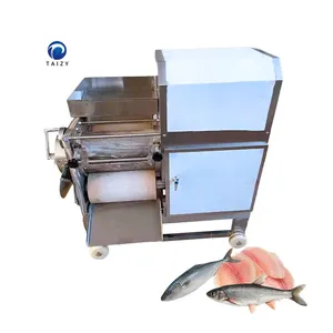 Otomatik balık kıyılmış fileto yapma makinesi balık kemik et ayırıcı makinesi