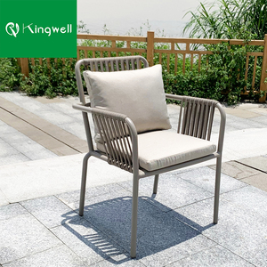 Hot Sale Factory Direct Garden Furniture Outdoor <strong>Aluminium</strong> Dinning <strong>Table</strong> and Bench Set with Cheap Price - Product Image 5