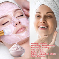 Spa Gel Visage Blanchissant Cristal Hydratant Anti-âge Masque Cosmétique Aloe Vera Réparation Masque Gelé Visage Poudre