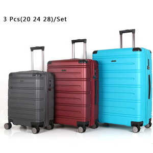 Valise à roulettes noires, valise latérale rigide de bonne qualité, sac à roulettes - Product Image 1