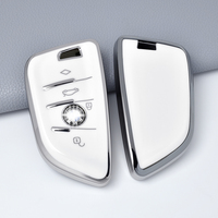 Vente en gros de coques de protection transparentes de haute qualité, douces et confortables en TPU pour clés de voiture BMW X3X1X5X6 Nouvelle Série 5/530li