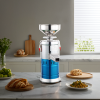 Machine à pâte de sésame industrielle Horus, moulin à tahini commercial motorisé pour la restauration, les usines d'assaisonnements et les boulangeries