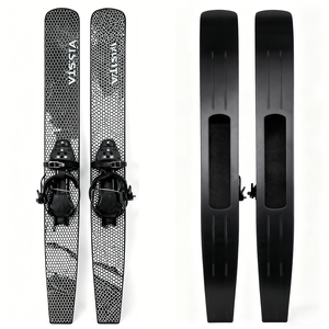 Esquís de Senderismo para Caza, Esquís Anchos para Bosque y Terrenos Inaccesibles con Pieles en la Parte Inferior, Envío Directo de Fábrica, <span class=keywords><strong>145</strong></span> Zapatos de Esquí, Pieles de Escalada - Product Image 1