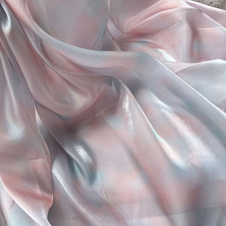 tela de organza brillo brillante versátil y duradera: