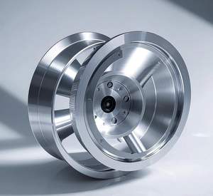 OEMカスタマイズ高精度CNC加工アルミ合金ステンレス鋼カラフルなオートバイホイール - Product Image 5