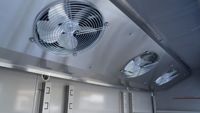Congélateur vertical commercial à porte simple de 27 pouces de style américain, en acier inoxydable 304, refroidissement par compresseur d'air, dégivrage automatique