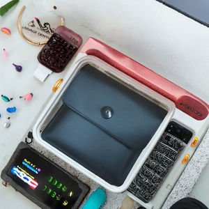 Impression personnalisée Vente en gros Cendrier de poche pour cigarette en PVC durable et écologique pour l'extérieur Mini pochette - Product Image 3