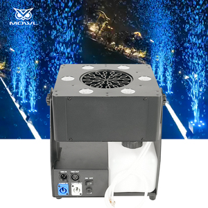 Hợp kim nhôm Bong Bóng nhà sản xuất di chuyển đầu RGBW DMX 6 cái LED máy bong bóng cho sân khấu tổ chức sự kiện bên hiển thị - Product Image 1