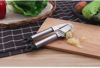 Knoflookpers Roestvrijstalen Legering Kruimelpers Knoflookpersen Handpers Knoflook Gember Pers Snijder Stamper