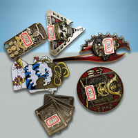 Pièce de monnaie commémorative personnalisée en alliage de zinc avec logo 3D en émail pour collections de souvenirs