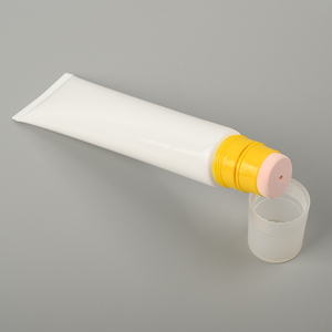 OEM 스폰지 어플리케이터 튜브 도매 포장 – 얼굴 마스크용 맞춤 로고 HDPE 스폰지 마사지 화장품 짜는 튜브 - Product Image 3