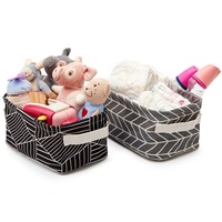 6 paniers de rangement pliables, boîte de rangement multi-usages, 10 x 6,5 x 5 pouces