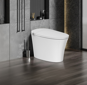 WC intelligent TA-X569ZD TEJJER de haute qualité, en céramique blanche, monobloc, avec réservoir intégré et fonction bidet pour salle de bain - Product Image 5