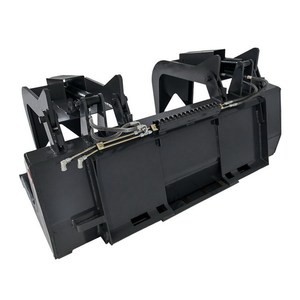 Thủy lực gốc cào gỗ log cỏ vật lộn xô Skid chỉ đạo Bộ nạp <span class=keywords><strong>loader</strong></span> file đính kèm cho trang trại Máy kéo máy móc xây dựng - Product Image 5