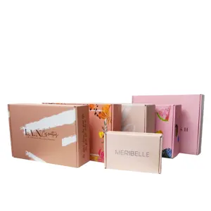 Eco Friendly Plain 12X9X4 Mystery Free Cardboard A4 12X12X12 Shipping Paper Boxes With Handle