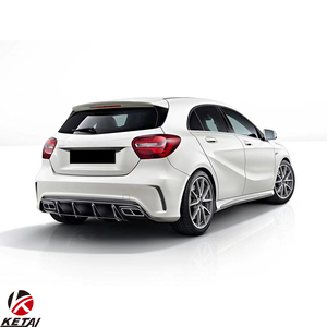 2016 accessoires de pare-chocs automobile de Style A45, diffuseur arrière pour BENZ W176 <span class=keywords><strong>AMG</strong></span> 2016-2018 - Product Image 4