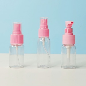 In Stock Mini Travel <b>Bottle</b> pink 15ml 20ml <b>Squeeze</b> Tube Cream Toner <b>Plastic</b> PET <b>Bottle</b> - Product Image 4