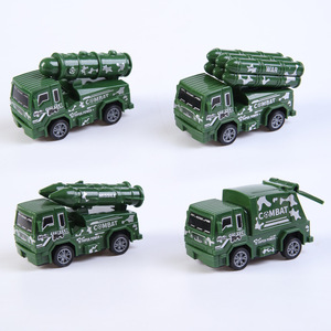 Mini camion militaire <span class=keywords><strong>de</strong></span> chantier en plastique à rétrofriction, modèle <span class=keywords><strong>de</strong></span> <span class=keywords><strong>dessin</strong></span> <span class=keywords><strong>animé</strong></span>, prix d'usine, vente en gros, échelle 1:5 - Product Image 2