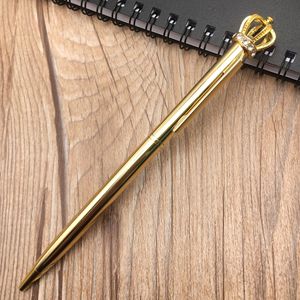 Regalos de Boda Personalizados Populares, Bolígrafo de Metal con Corona de Cristal - Product Image 4