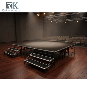 Quick Setup Events <b>Stage</b> 6ft*8ft/4ft*8ft <b>Platform</b> Steel Folding <b>Stage</b> - Product Image 2