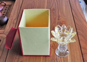 Подсвечники с розовым цветком лотоса для свадебного стола - Product Image 6