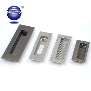 Hot Selling Modern Stainless Steel Recessed Hidden Flush Kitchen Cabinet Door Pull Handle - Product Image 2