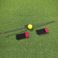SwingPerfect - Entrenador de Alineación de Brazos para Golf, Varilla de Fibra de Carbono, Corrector de Muñeca para Práctica de Putt, 60 cm