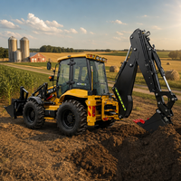 Chargeuse sur pneus ORPHEST 4CX avec moteur Yuchai, 4x4, diesel, avec flèche télescopique pour usage agricole