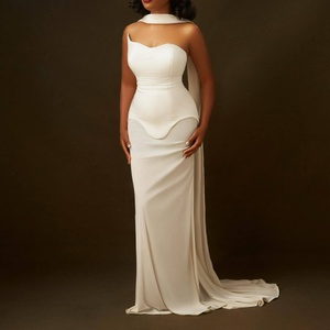 Gaun <span class=keywords><strong>Prom</strong></span> balutan Midi tabung wanita seksi untuk wanita - Product Image 1