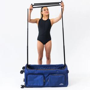 Free sample Travel bags <b>with</b> <b>wheels</b>, dance costumes, and clothing bags <b>Trolley</b> dance bags for dancers that have a garment rack - Product Image 6