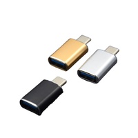Adaptateur USB-C vers USB 3.0 OTG en aluminium avec sortie DC pour ordinateur portable, téléphone portable et appareil photo - Neuf