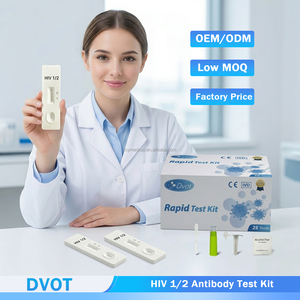 Prueba Rápida de Anticuerpos contra el VIH <span class=keywords><strong>1</strong></span>/2 para Detección Rápida del VIH, Alta Precisión, Fácil de Usar, Certificación ISO, Apta para Clínicas y Laboratorios - Product Image 1