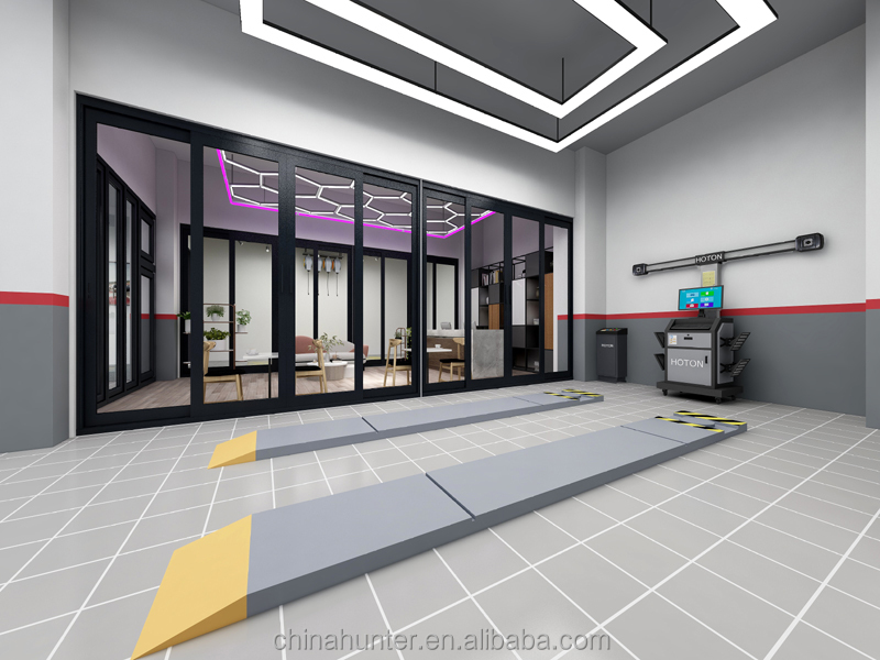 Design car workshop and provide full set equipment and on line install support