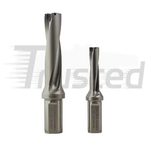 U Drill WC 2D 3D 4D 5D Indexable High Speed Fast Drill With WCMT WCMX SPMG Carbide Inserts
